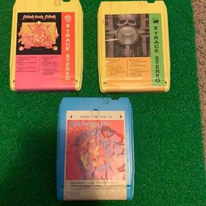 3 Vintage 8 Tracks